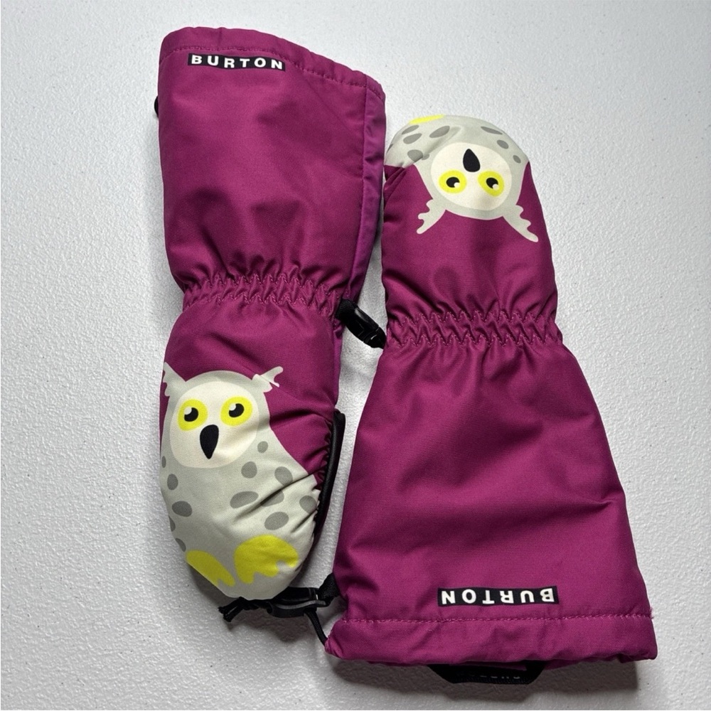 Burton Kids' Magenta Owl Mittens